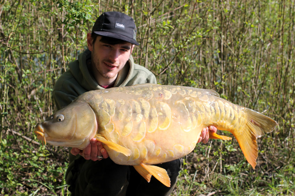 George Baker with a cracking 36.12 Scaley number
